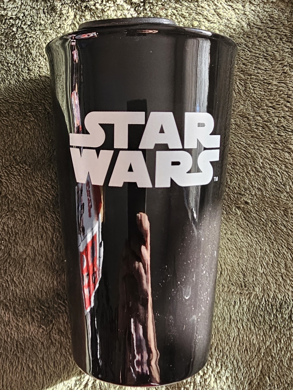Star Wars Black Travel Tumbler